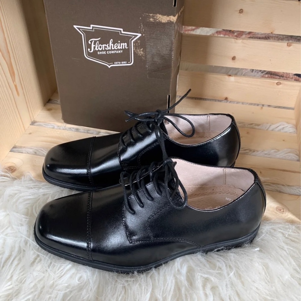 Florsheim Cap Toe Oxfords